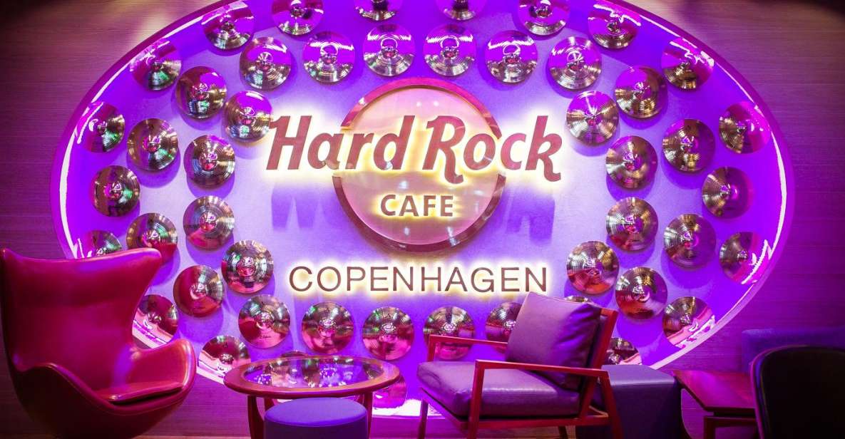Copenhagen: Hard Rock Cafe with Set Menu for Lunch or Dinner - Hard Rock Cafe Copenhagen: the meal that saves time and still feels fun
