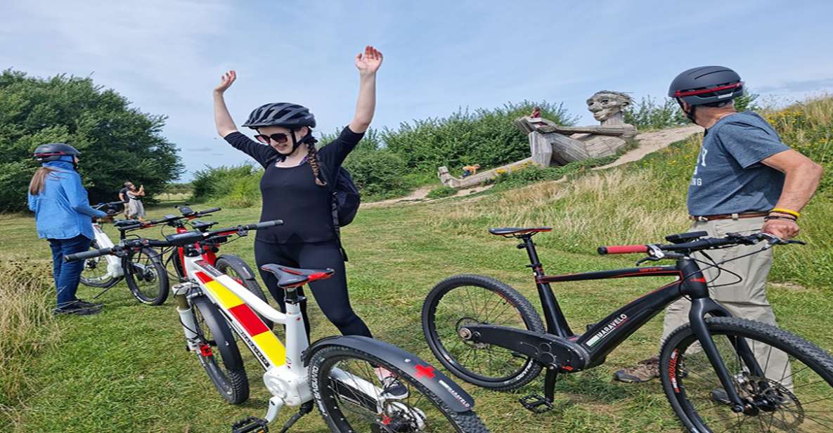 Copenhagen: Private Forgotten Giants E-Bike Treasure Hunt - E-bike ease: what you get with the Maravelo and why it’s worth it