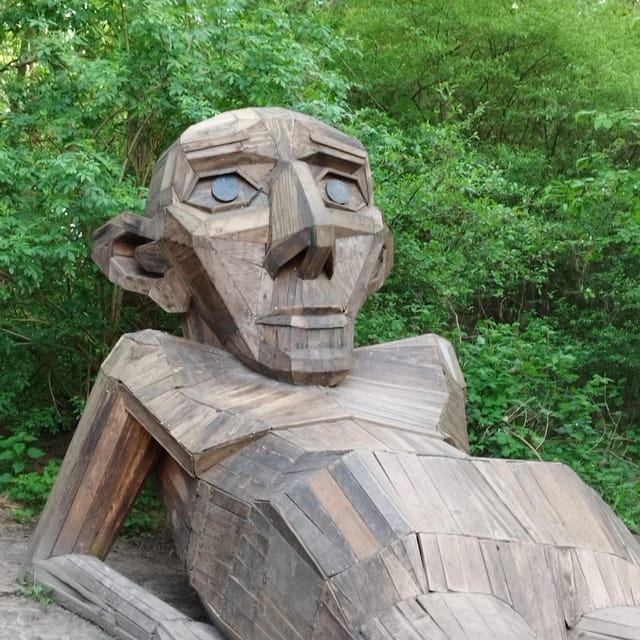 Copenhagen: Six Forgotten Giant Sculptures Tour by Bus - Sleeping Louis: The First Giant and the Tone of the Hunt