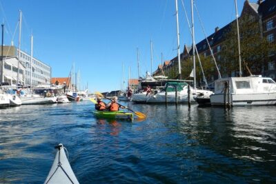 Kayak Tour in Copenhagen Harbor in May and September - The 2-hour tour, with 1h15 of actual paddling