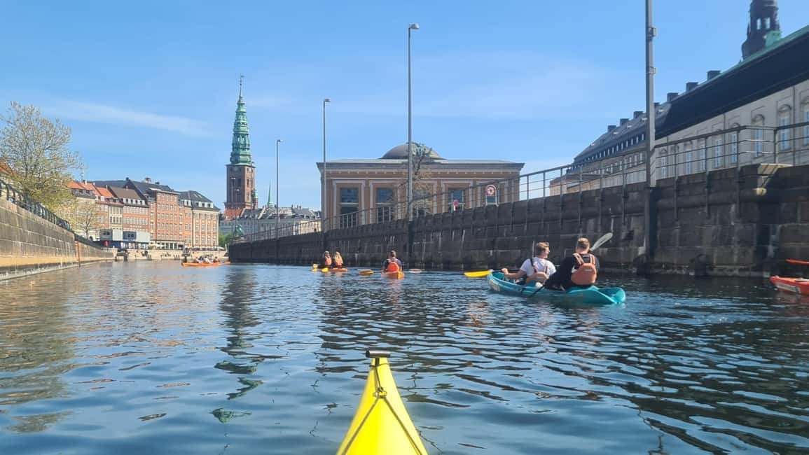 Kayak Tour in Copenhagen Harbor - June, July and August - Royal Library, Blox, and the Bridge Rhythm Back to Lille Langebro