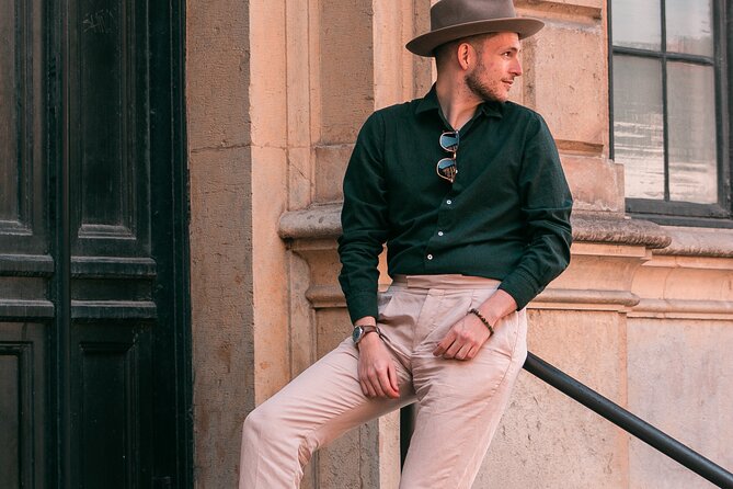 Photoshoot around Copenhagen's Iconic Locations - Magstræde old-town street portraits and the 1640s backdrop