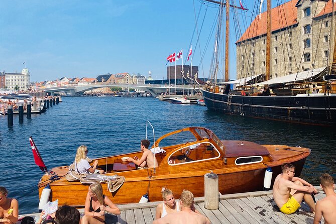 Private Copenhagen Boat cruise in Scandinavian mahogany boat - Queen’s Castle, Opera, and the playhouse from the harbor
